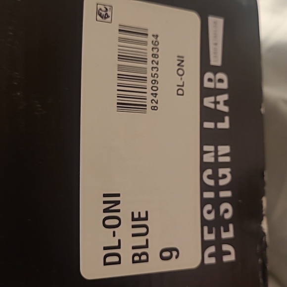 Blue block heels - Picture 3 of 4